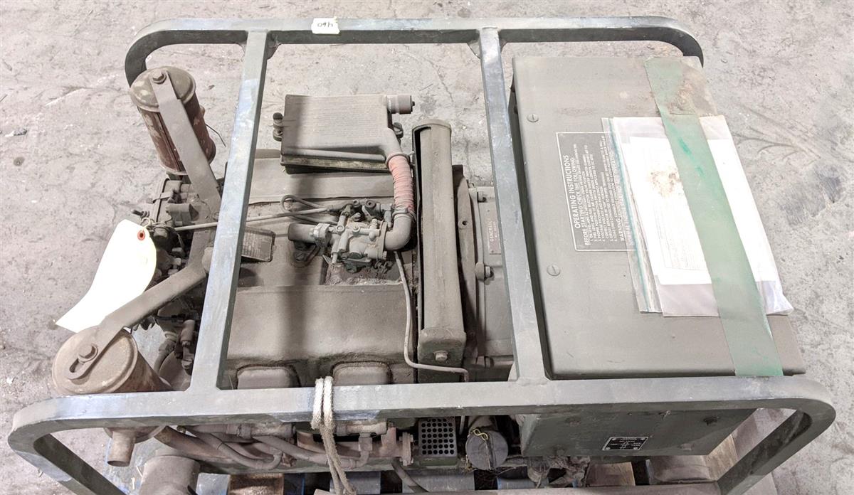 Generator 28 Volt DC Gen-Set Model MEP-026A MEP026A 3 KW Military ...